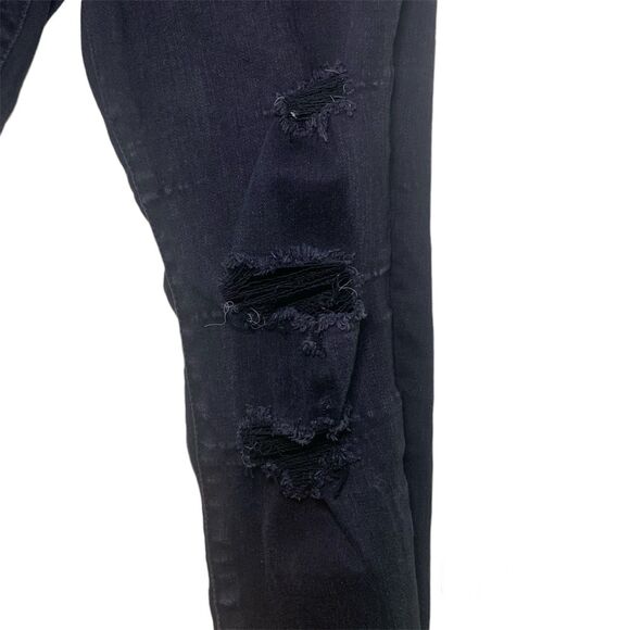 Abercrombie & Fitch Ultra High Rise Super Skinny Ankle Distressed Jeans 26/2 - Picture 3 of 9